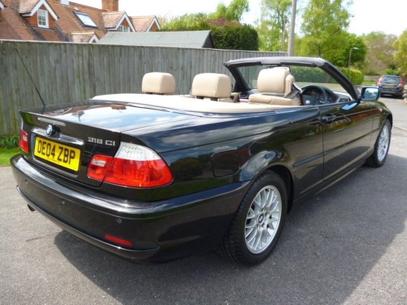 View BMW 3 SERIES 318CI SE CONVERTIBLE ONLY 62K